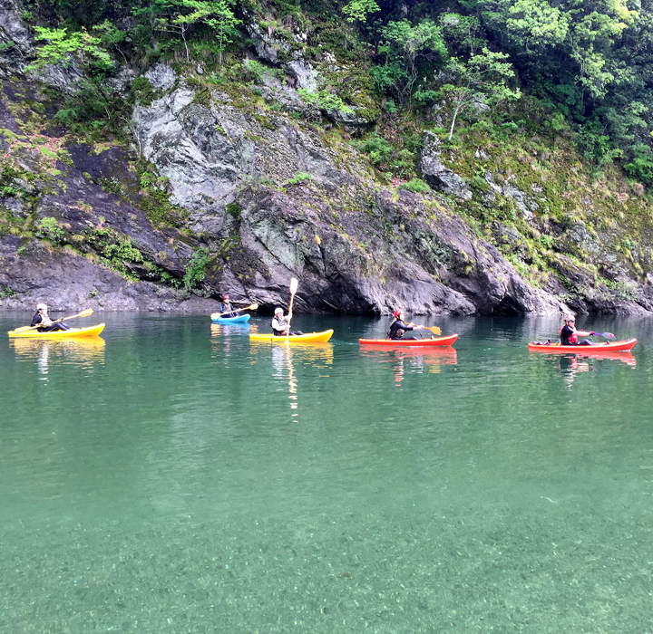 高知県 越知町 仁淀川カヌーツアー