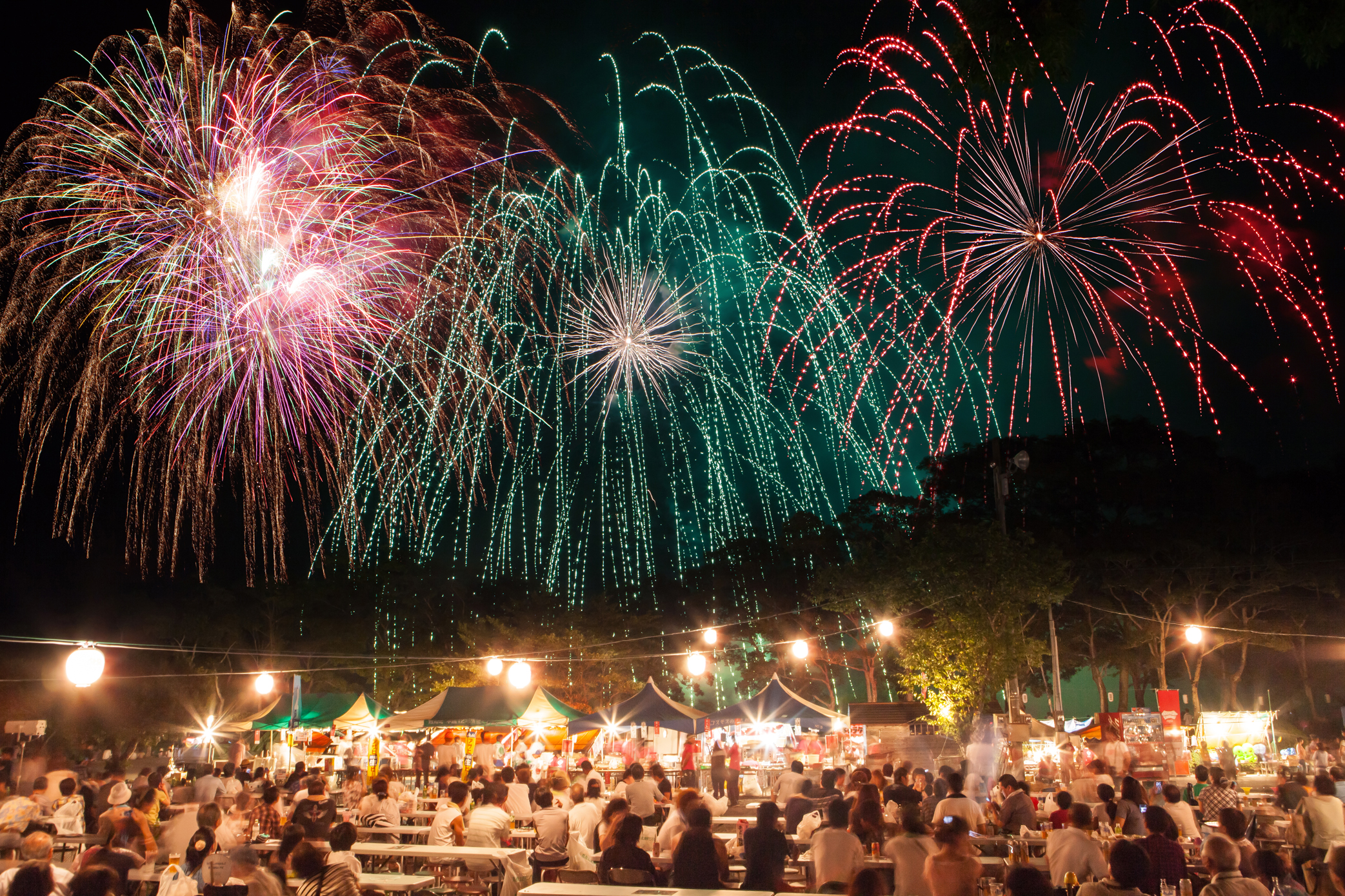 高知県 越知町 によどかあにばる 納涼花火大会